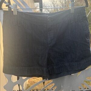 Ann Taylor Dark Blue Jean Shorts